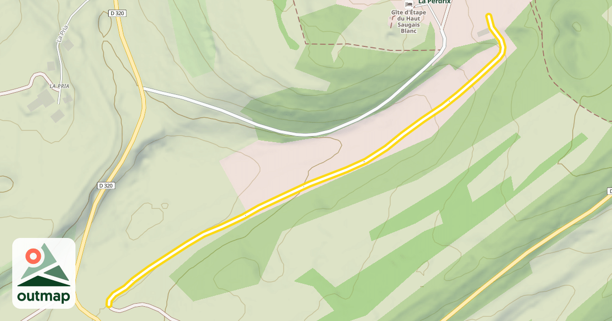 Map of Polka du Cerf - Liaison Malmaison