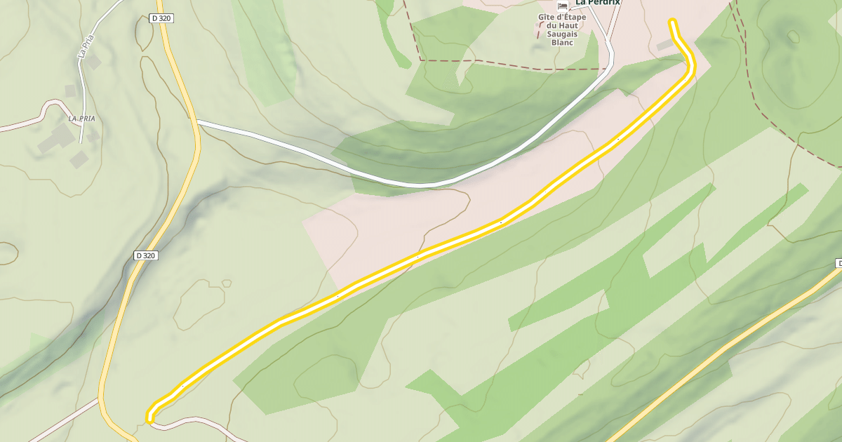 Map preview of Polka du Cerf - Liaison Malmaison