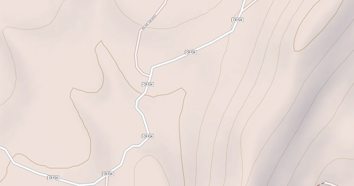 Map preview of BLM National GTLF Public Motorized Roads 58625176-10ed-44ce-a502-84d300b29778