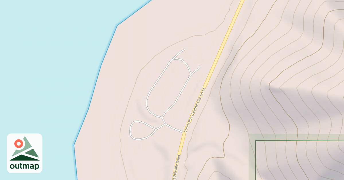 Map of CURLEW CR BOAT RAMP