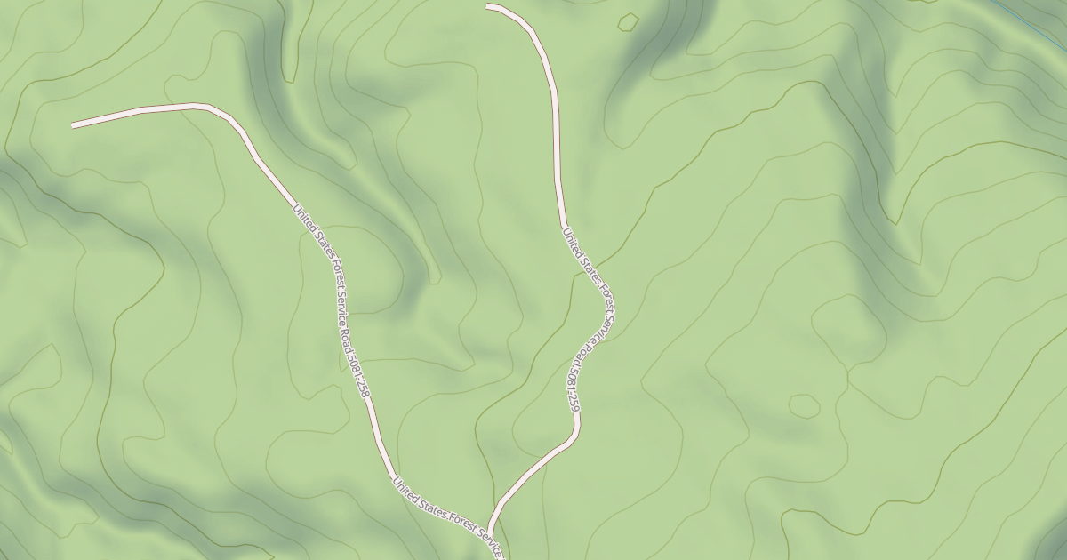 Map preview of USFS Motor Vehicle Use Map Roads {0802C5E0-A5C1-4786-951F-2CD5AB563729}