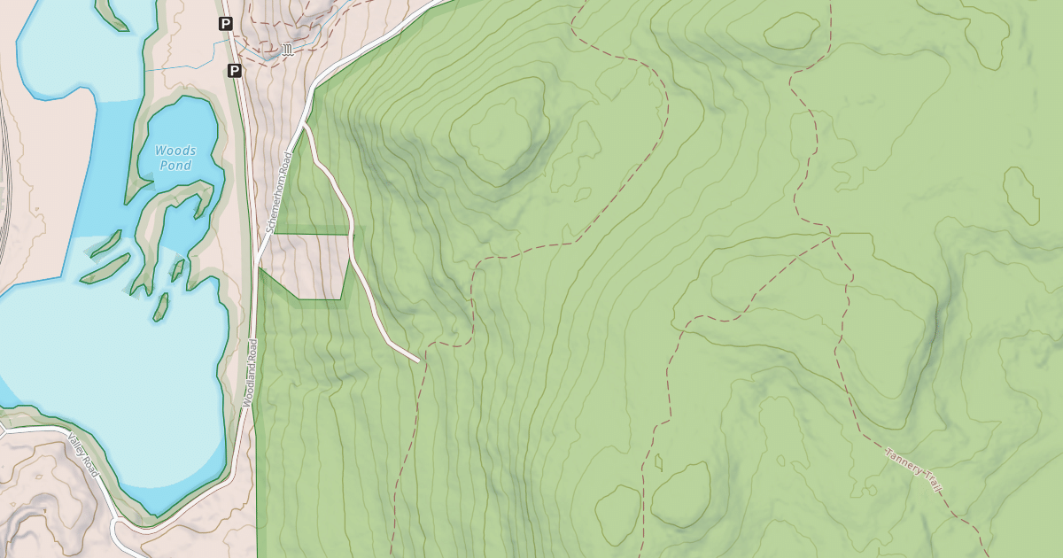 Map preview of Eagle Ledge Trail