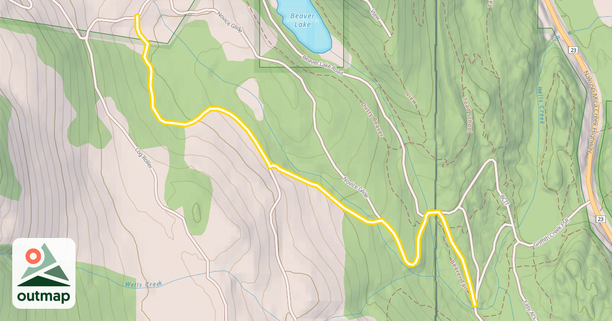 Map of Cedar Ramble