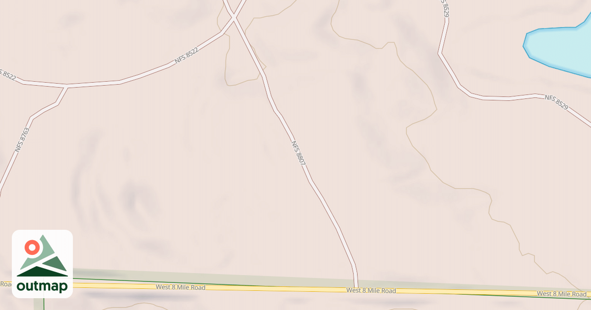 Map of 8807