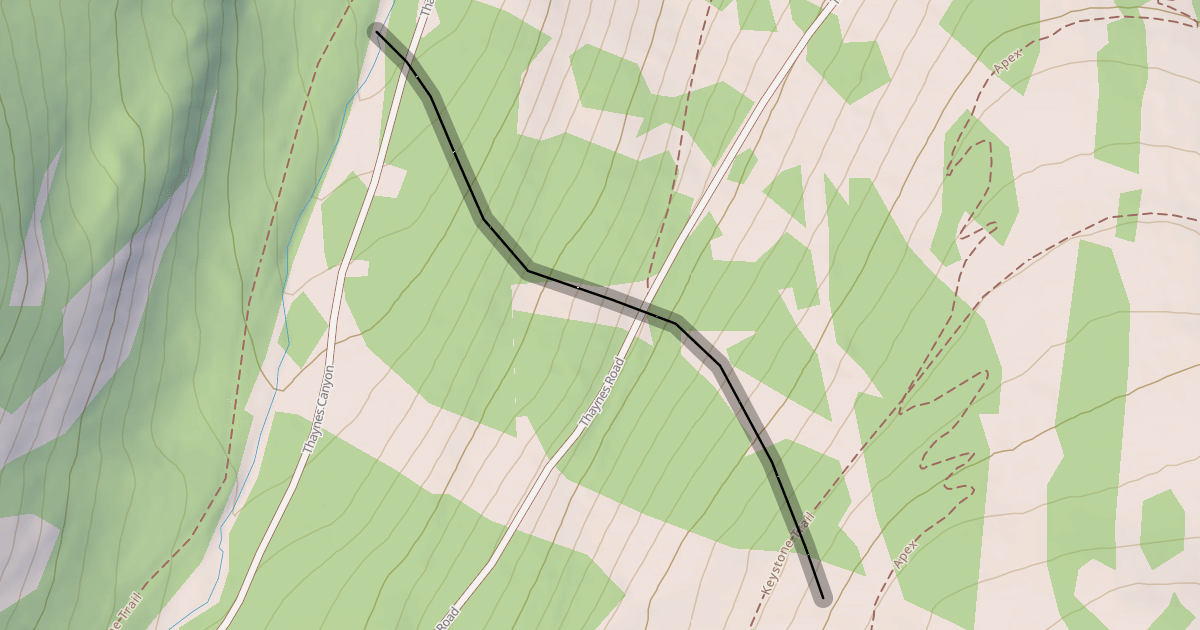 Map preview of Motherlode Meadows
