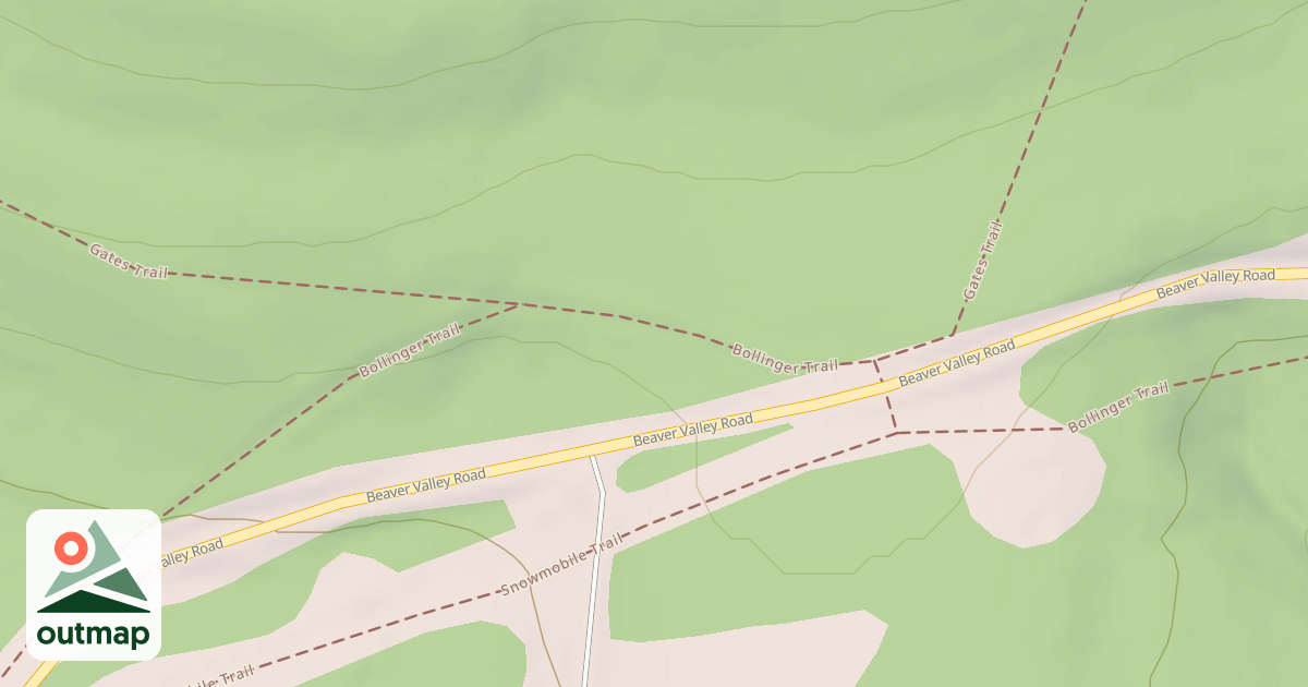 Map of Prince Gallitzin State Park Trails