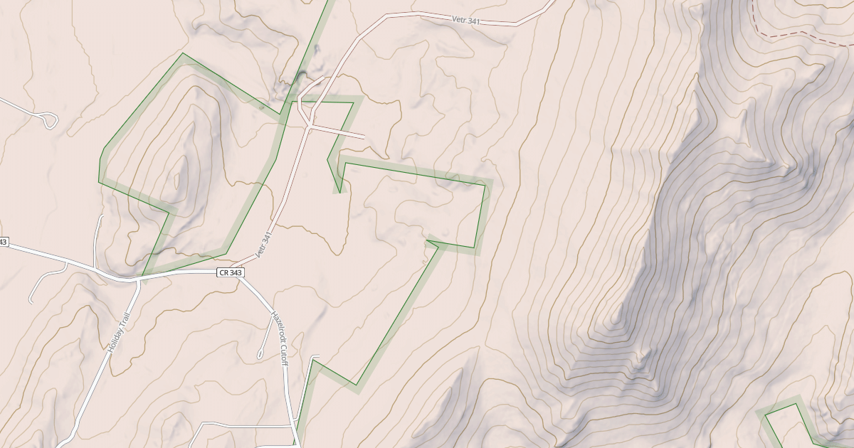 Map preview of CUSTER MTN BR 1D