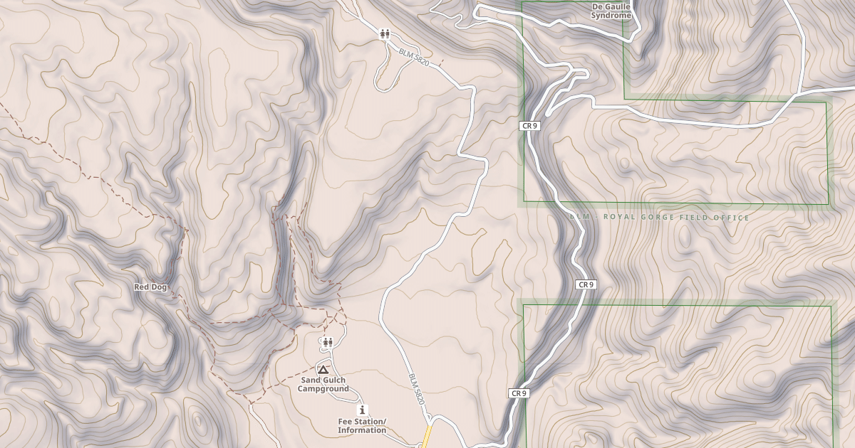 Map preview of BLM National GTLF Public Motorized Roads 3d7cb391-134b-491d-a377-e9d7784a4c3f