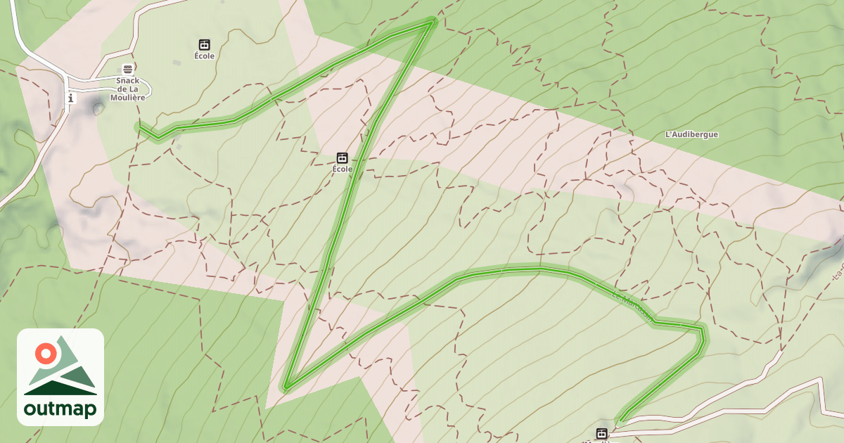 Map of Le Marcassin