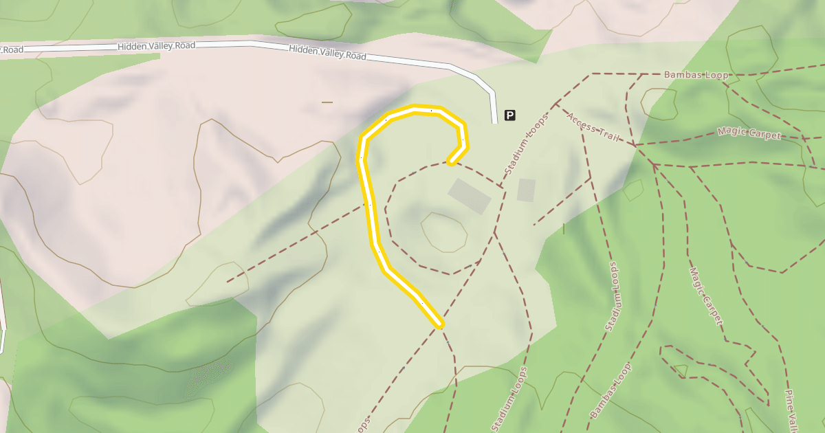Map preview of Stadium Loops