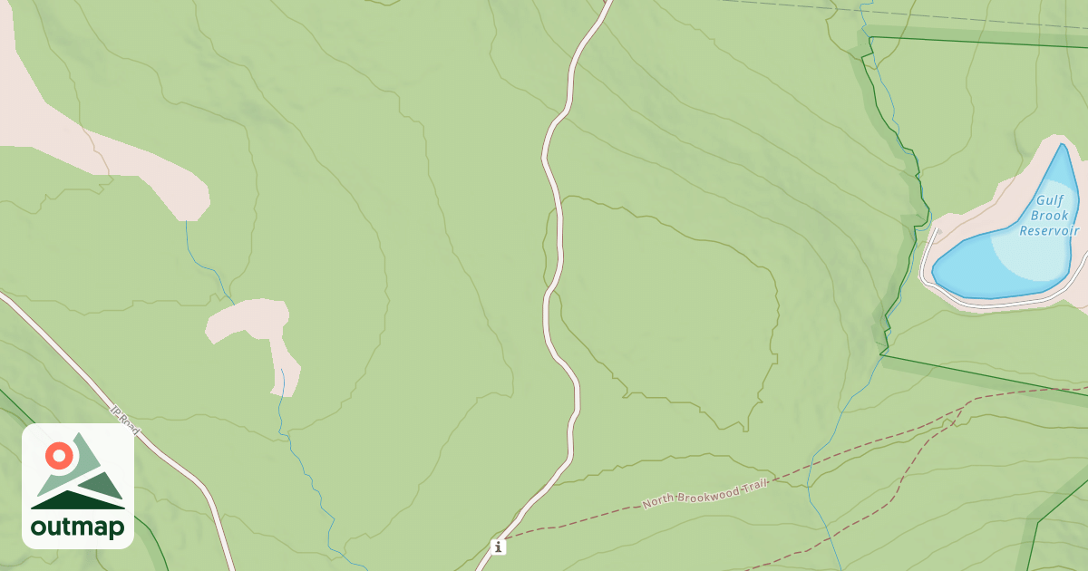 Map of Dead Horse Hill