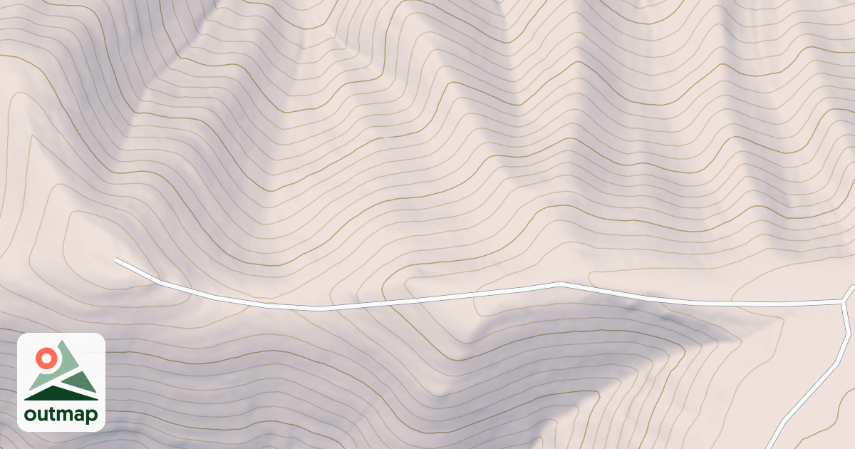 Map of FORKS RDG.