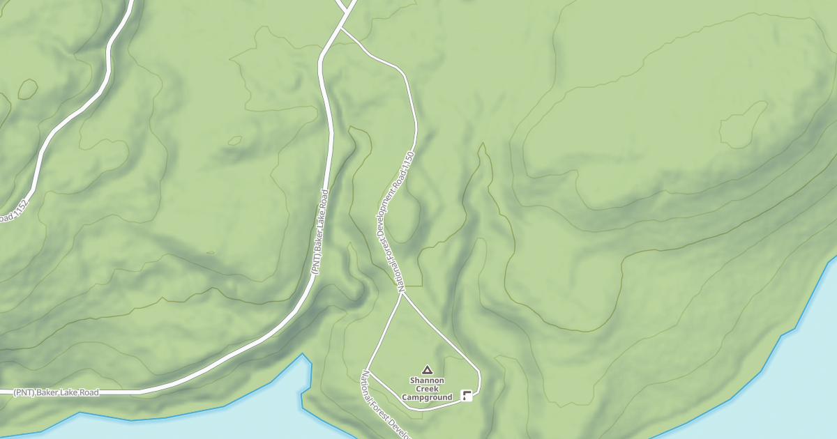 Map preview of SHANNON CR CG