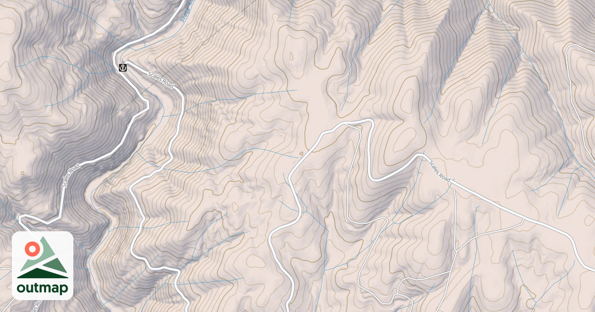 Map of STOWMAN RAVINE