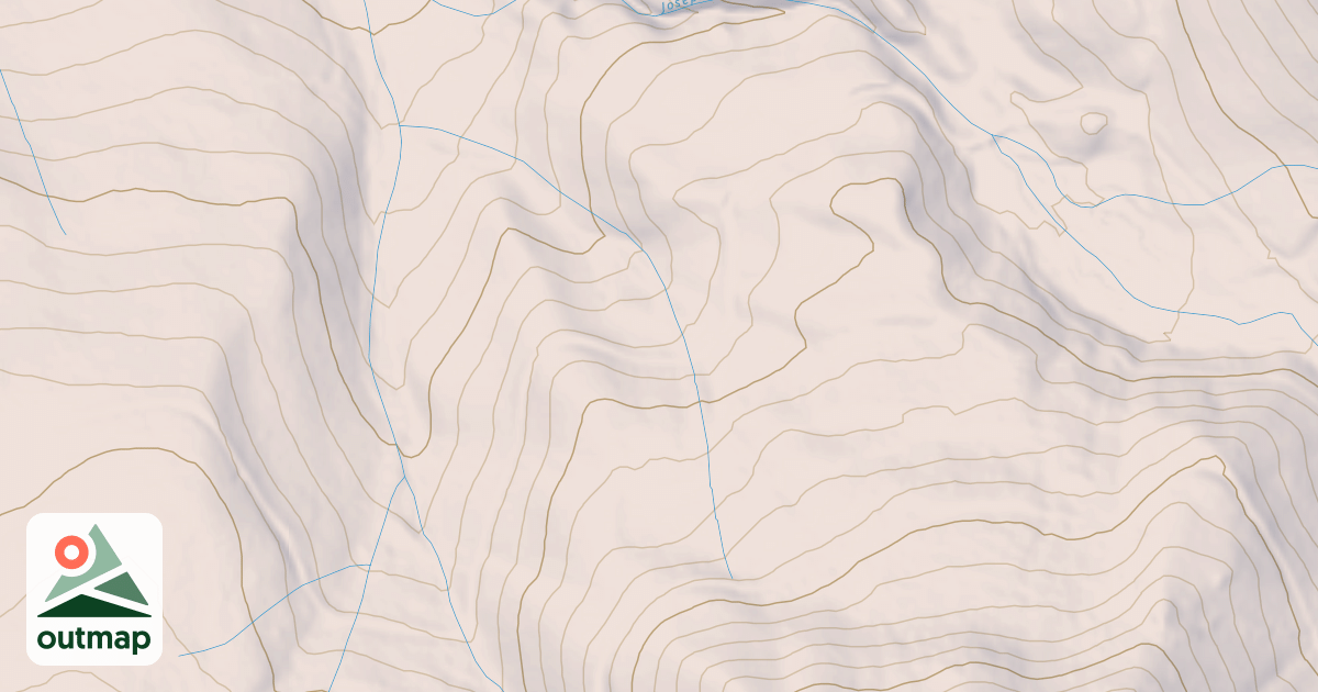 Map of CEDAR MTN SPUR A