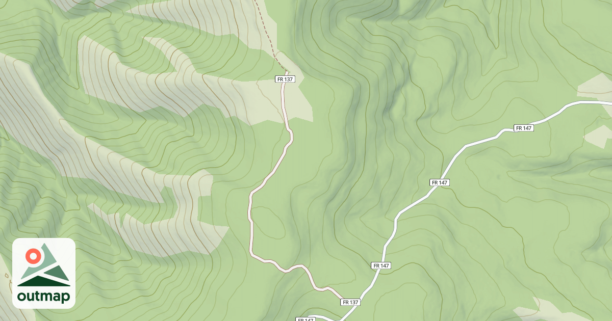 Map of RICK'S RIDGE