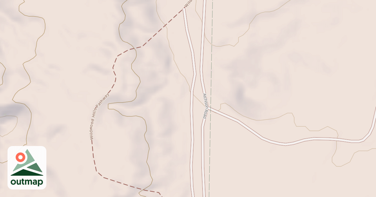 Map of Wildwood Hills Pathway