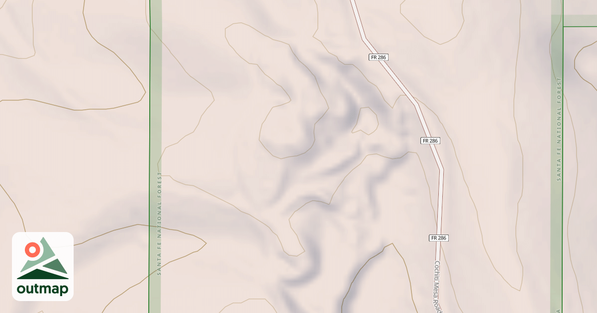 Map of USFS Motor Vehicle Use Map Roads {2D3ABFAF-8639-4019-BD1D-93C31FD7C578}