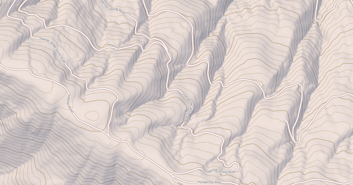 Map preview of PONDEROSA SPRING