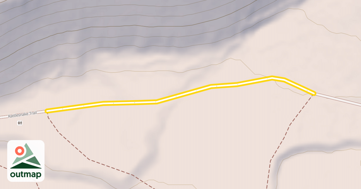 Map of Rattlesnake Trail