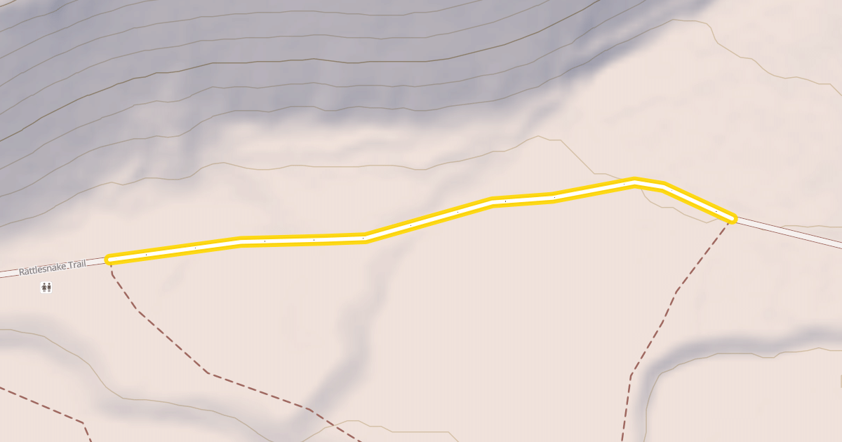 Map preview of Rattlesnake Trail