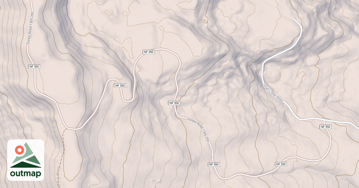Map of SAMS CREEK