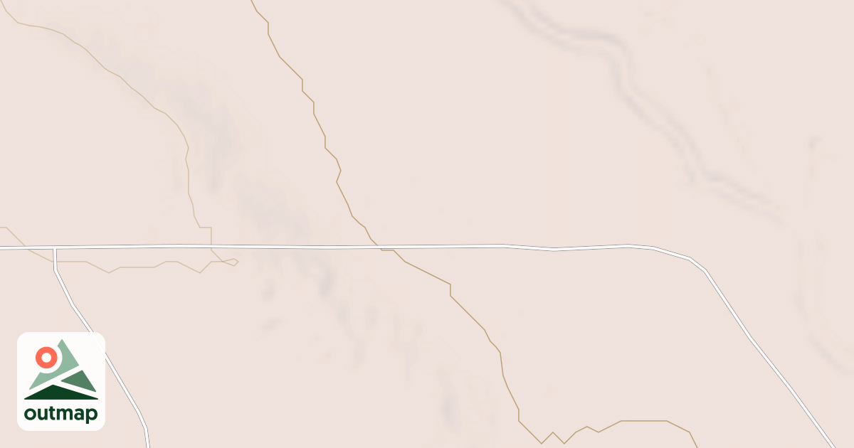 Map of Hackberry Trail System - Pipeline