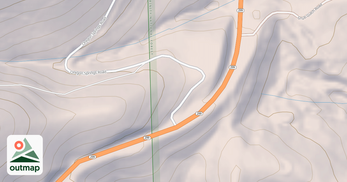 Map of BEANS ROAD