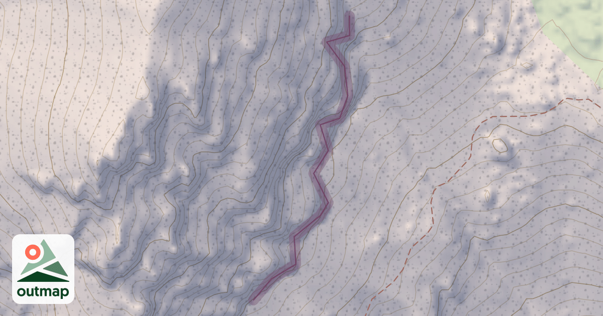 Map of Falaise Vallon Julien