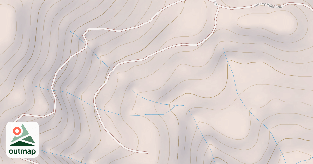 Map of RAT TRAP RIDGE
