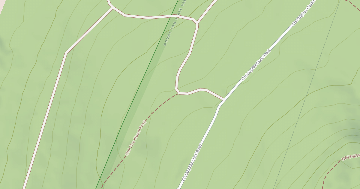 Map preview of Old Fire Road Trail