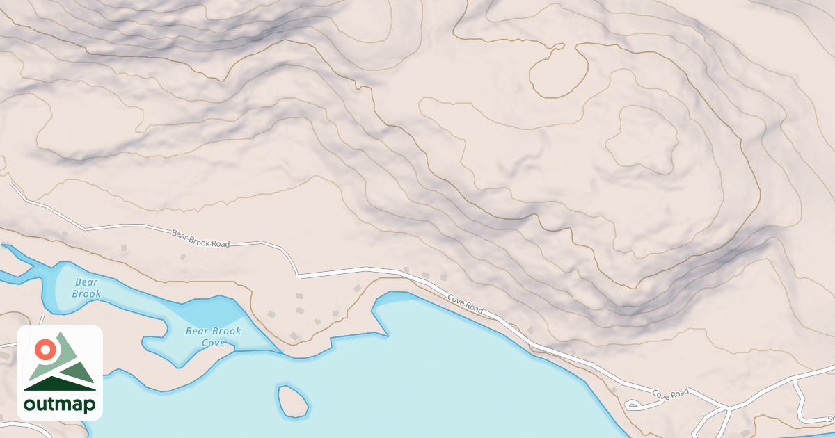 Map of Crocket Ridge