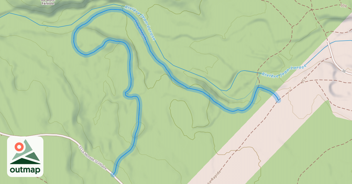 Map of 31 La Rapide