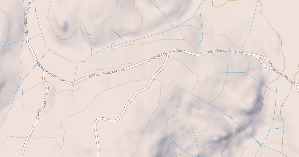 Map preview of Bald Mountain T20