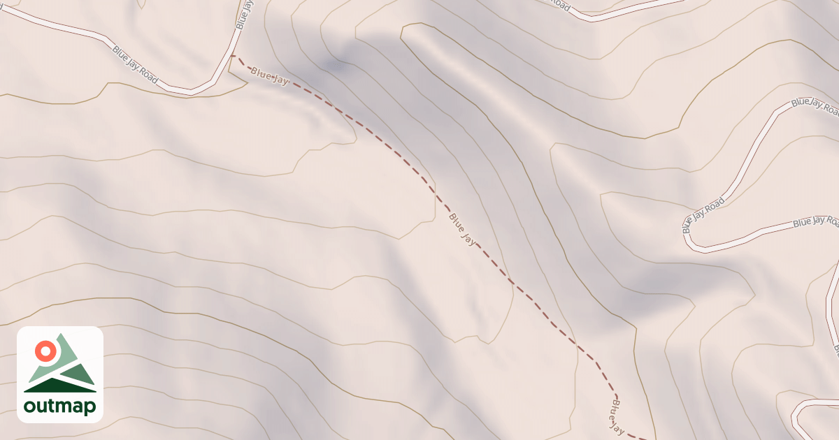 Map of Blue Jay