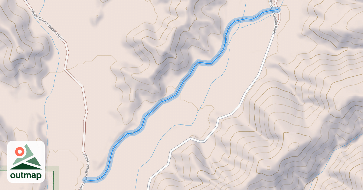 Map of Tower Trail