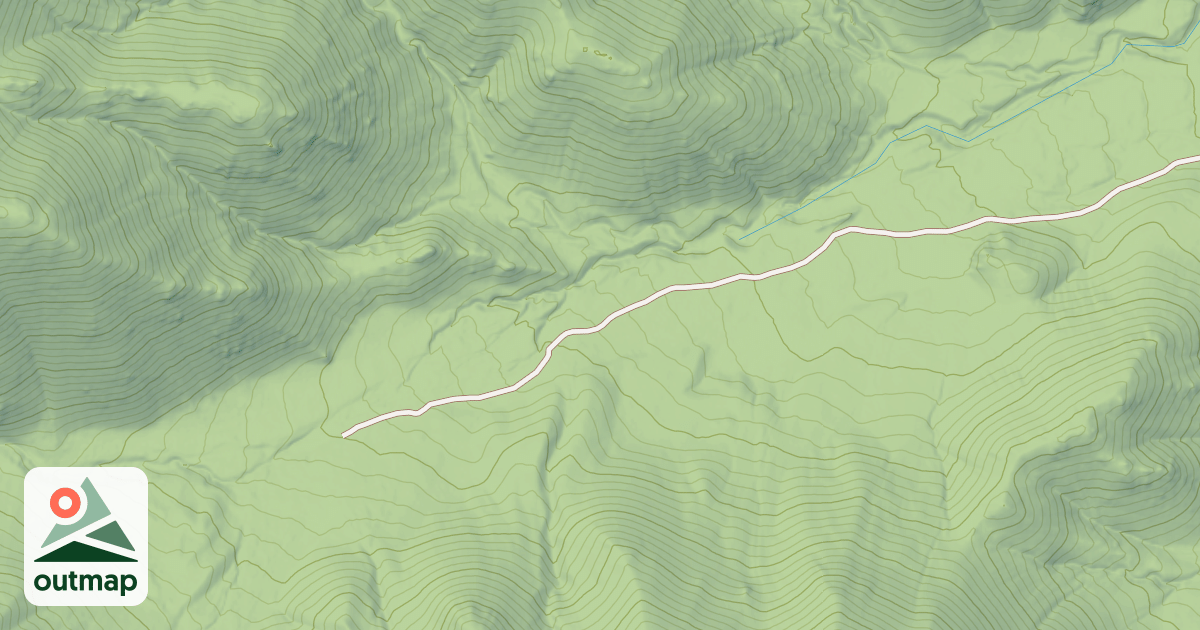 Map of CHIATOVICH CREEK