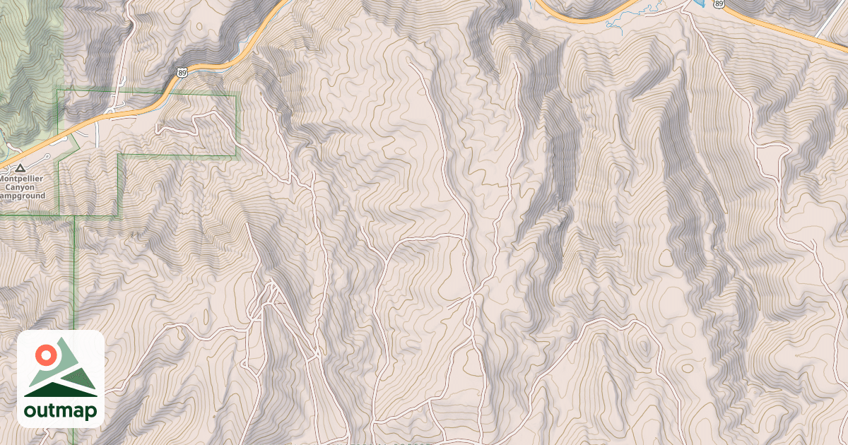 Map of HELL FLAT