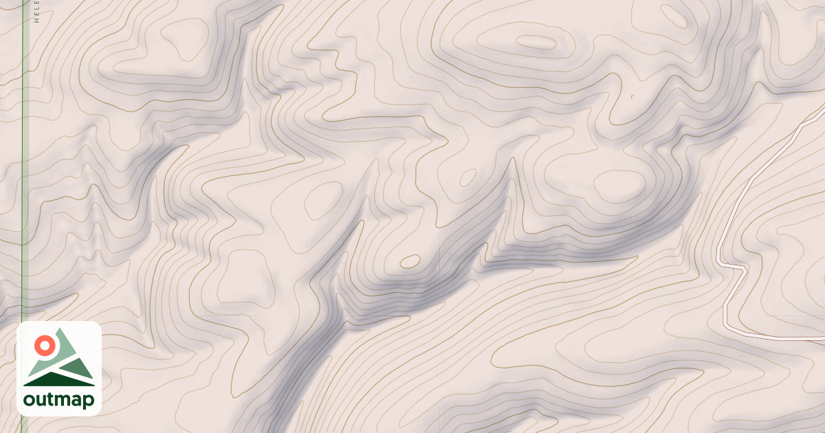 Map of DECKER GULCH