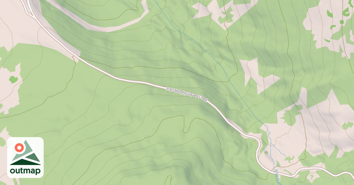 Map of Murphy-Squaw Creek
