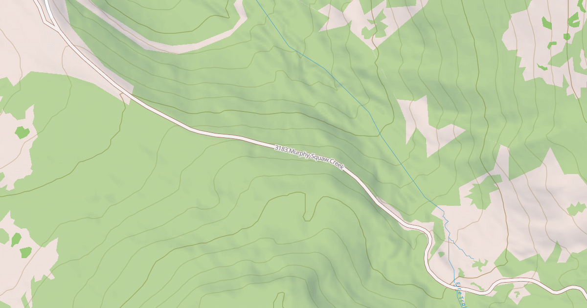 Map preview of Murphy-Squaw Creek