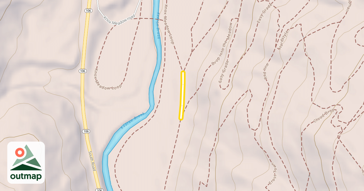 Map of Knox Meadow Loop