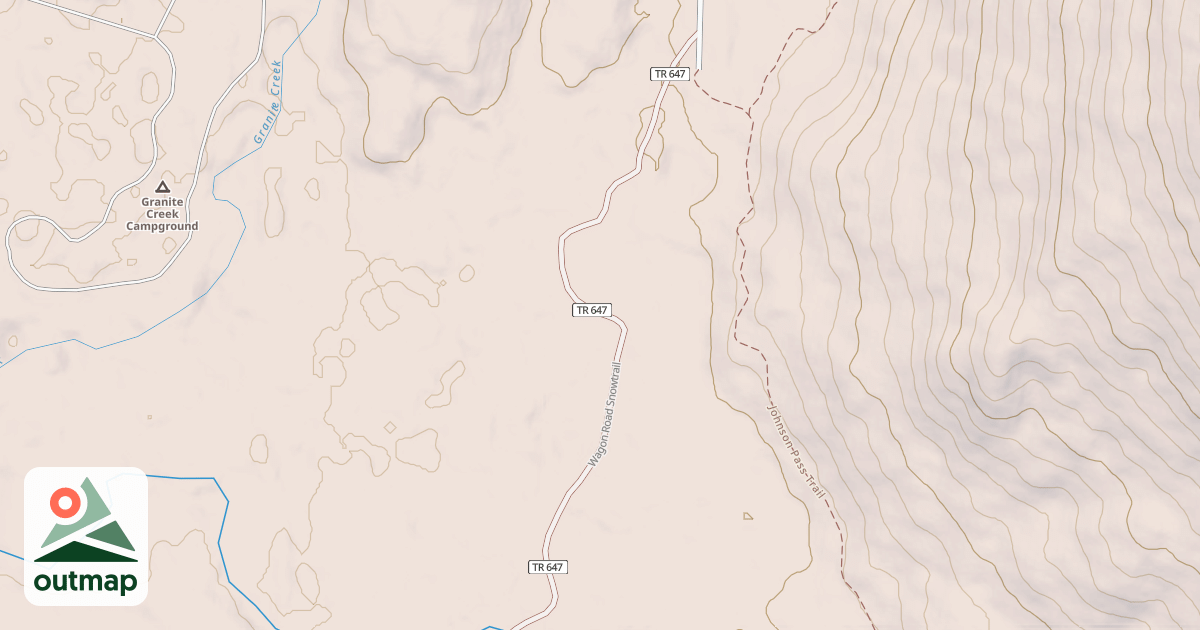 Map of Iditarod National Historic Trail