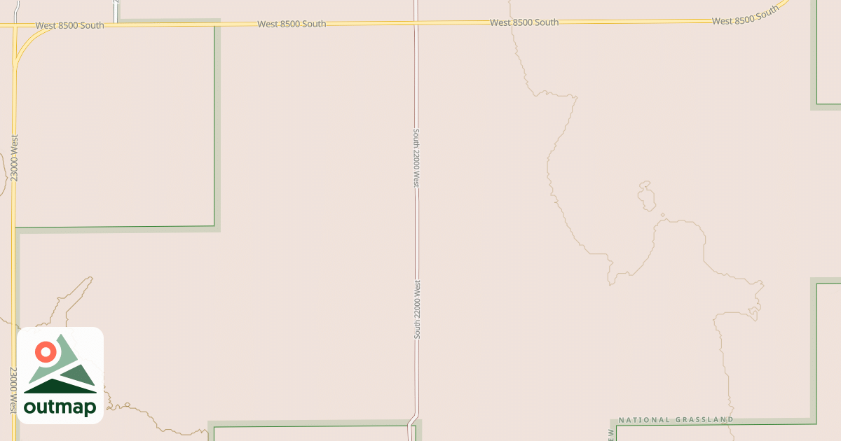 Map of WELL ROAD