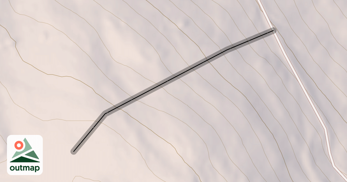 Map of Piskun Ridge