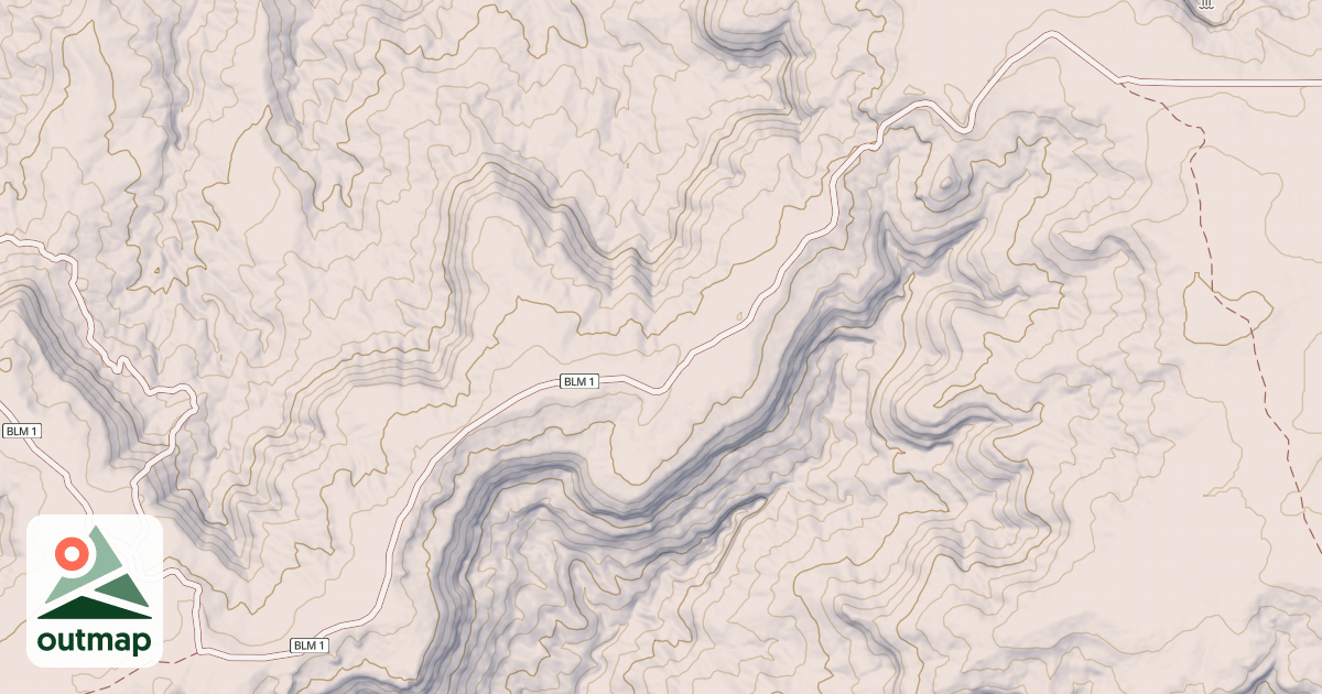 Map of BLM National GTLF Public Motorized Roads 3274ea72-d5c0-4783-a5a0-2b198e79db40