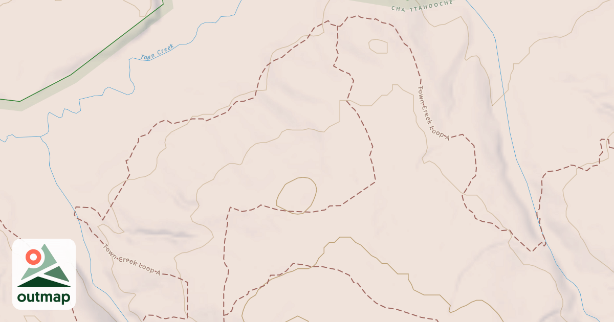 Map of Town Creek Connector