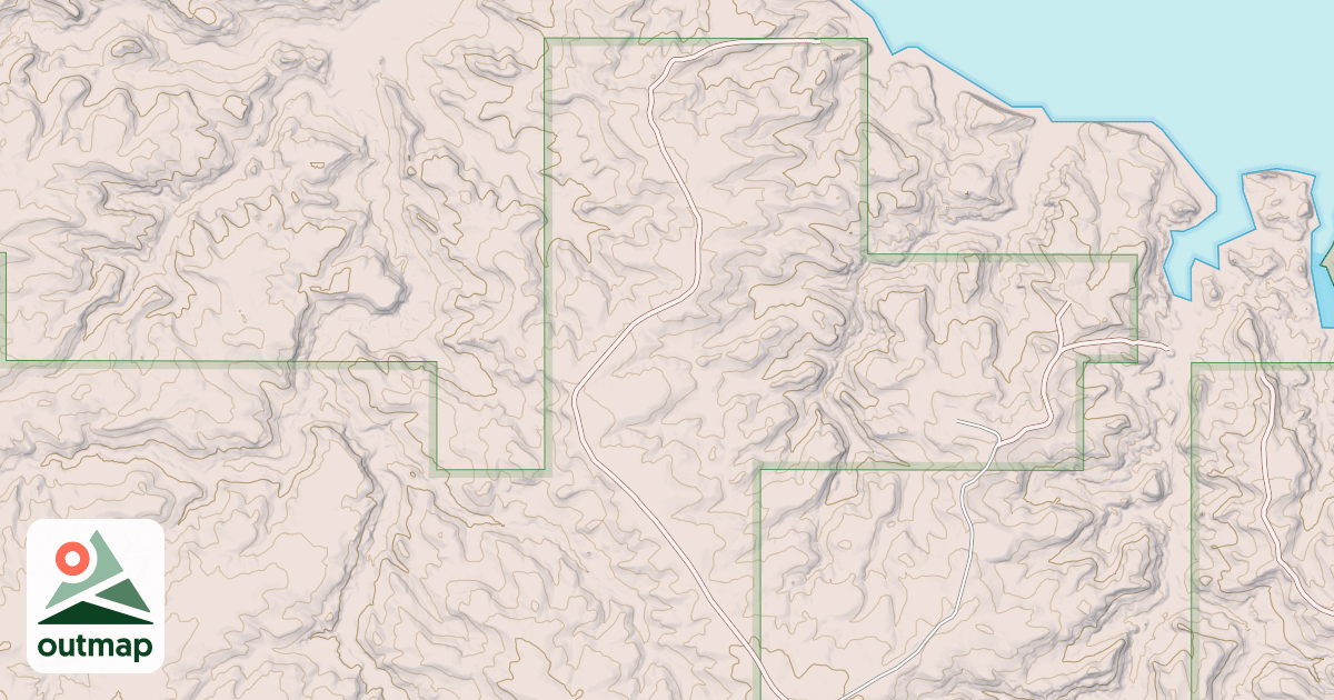 Map of (FDR) PHELPS BAY