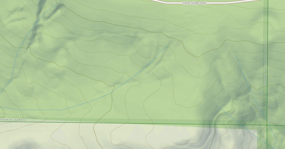 Map preview of FORBESTOWN RESERVOIR