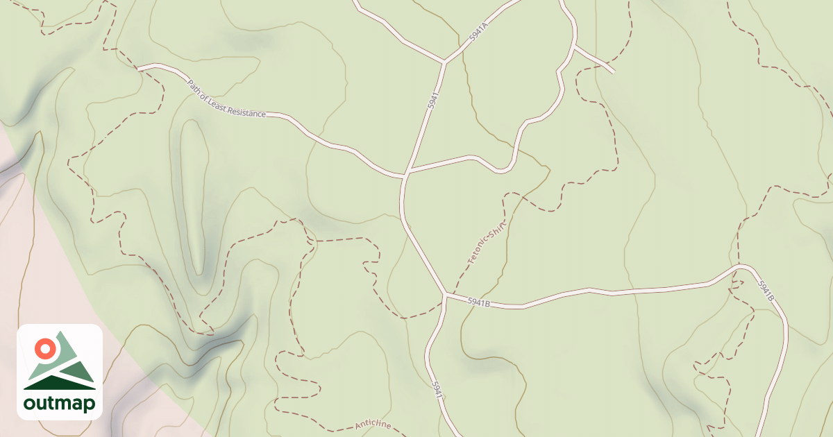 Map of BLM National GTLF Public Motorized Roads 5d3d3306-1241-48be-ad7a-0c9fcaa01947